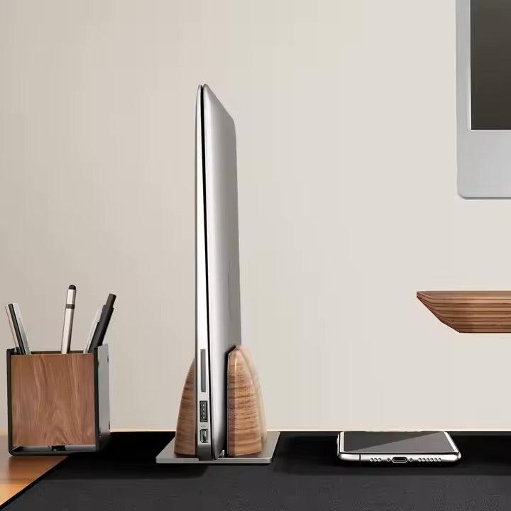Suport Vertical Laptop – Eleganta si Stabilitate pentru Biroul Tau
