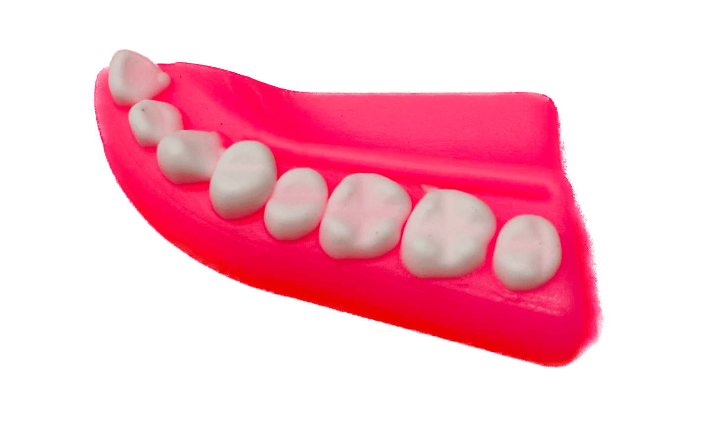 Mulaj sutura dentara cu dinti albi, din silicon, Suture Expert