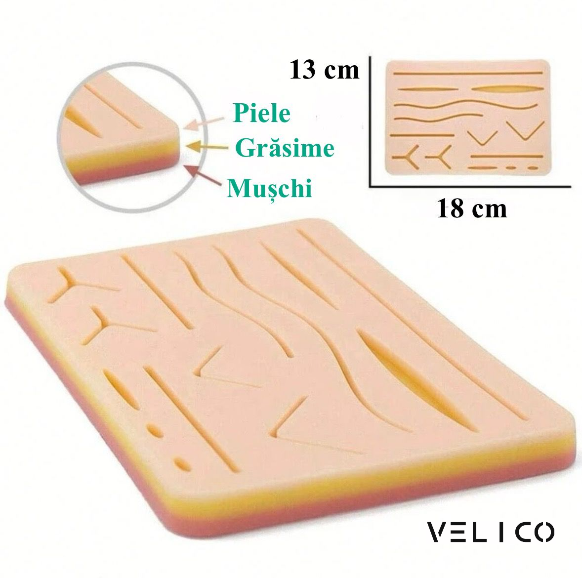 Kit Profesional Complet pentru Suturi Chirurgicale, Suture Expert