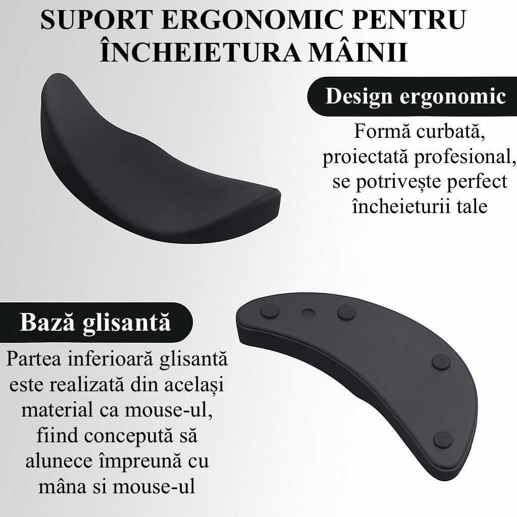 Suport ergonomic pentru incheietura mana dreapta
