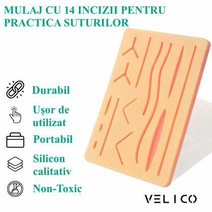 Mulaj Profesional pentru Practica Suturilor Chirurgicale, Suture Expert