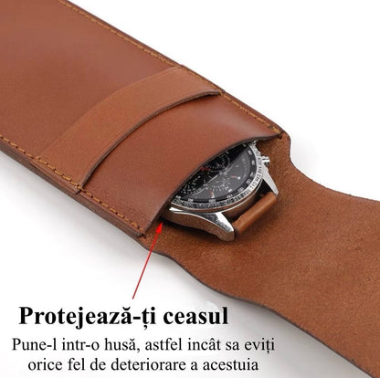 Husa Ceas Premium pentru Voiaj