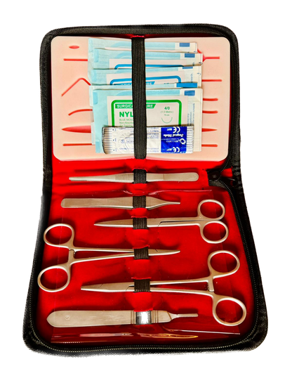 Kit Profesional Complet pentru Suturi Chirurgicale, Suture Expert
