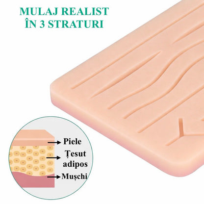 Mulaj Profesional pentru Practica Suturilor Chirurgicale, Suture Expert