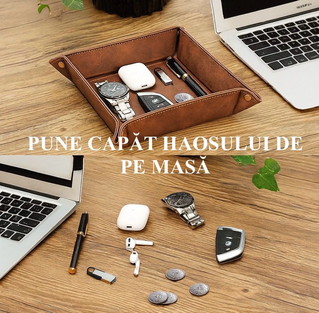 Organizator de Birou Premium pentru Depozitarea Accesoriilor