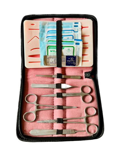 Kit Profesional Complet pentru Suturi Chirurgicale, Suture Expert