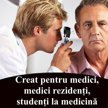 Otoscop cu iluminare LED directa