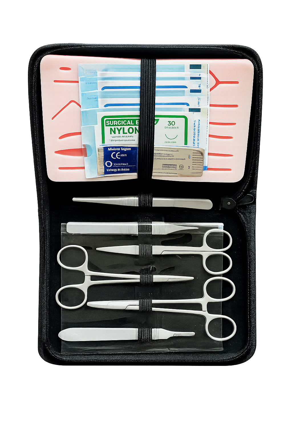 Kit Profesional Complet pentru Suturi Chirurgicale, Suture Expert