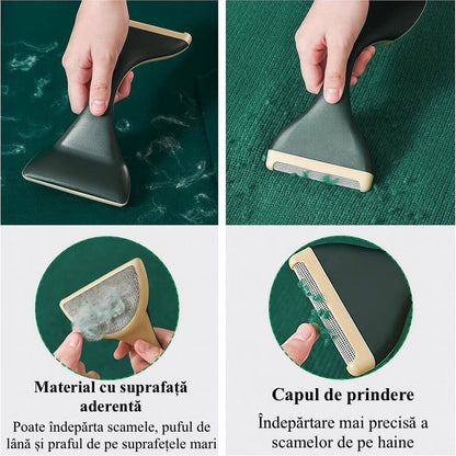 Perie Profesionala Dubla, Reutilizabila, pentru scame și par de animale