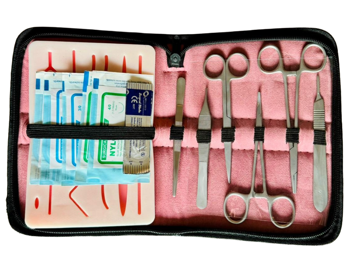 Kit Profesional Complet pentru Suturi Chirurgicale, Suture Expert