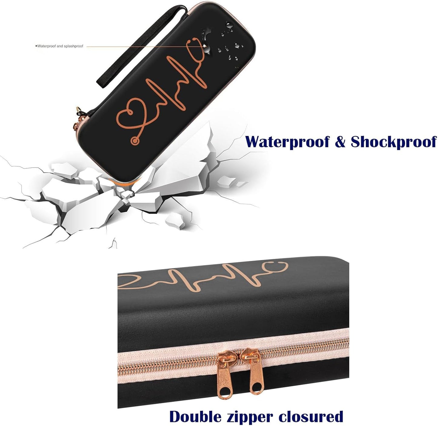 Carcasa profesionala pentru stetoscop si accesorii medicale