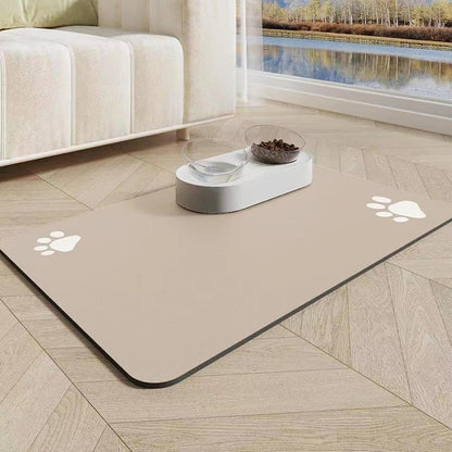 Covoras reutilizabil absorbant pentru hranirea cainilor si pisicilor