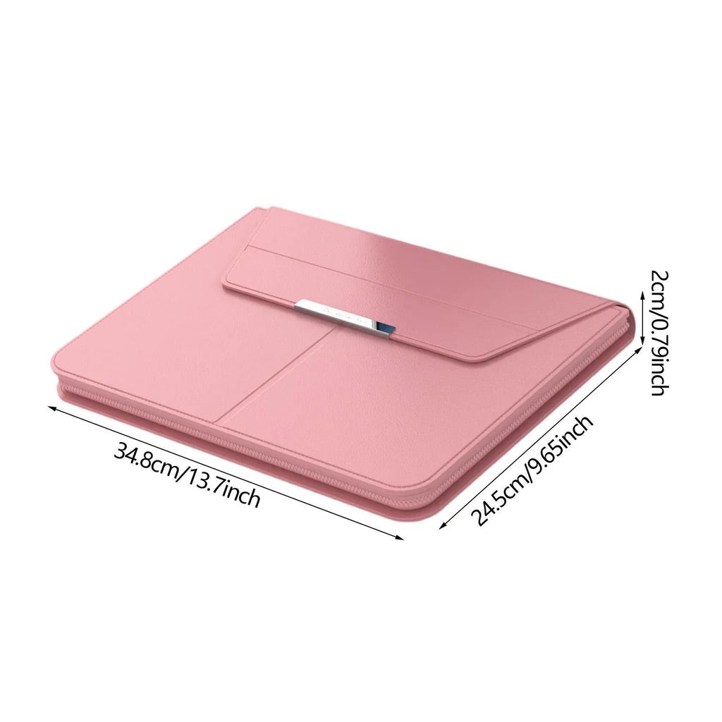 Husa Laptop Premium Multifunctionala 3 in 1 cu Suport Pliabil si Mouse Pad Integrat, 13/14 inch