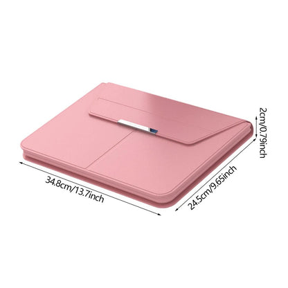 Husa Laptop Premium Multifunctionala 3 in 1 cu Suport Pliabil si Mouse Pad Integrat, 13/14 inch