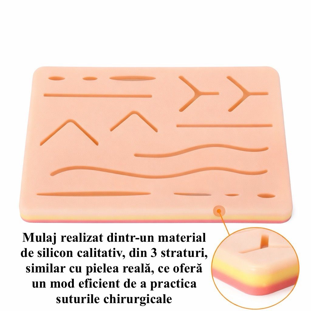 Mulaj Profesional pentru Practica Suturilor Chirurgicale, Suture Expert