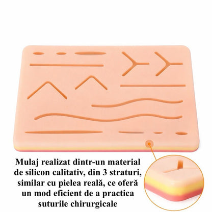 Mulaj Profesional pentru Practica Suturilor Chirurgicale, Suture Expert