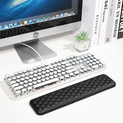 Set suport ergonomic mouse si tastatura pentru incheietura mainii, Spuma cu memorie, Anti-alunecare, VELICO®