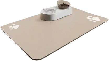 Covoras reutilizabil absorbant pentru hranirea cainilor si pisicilor